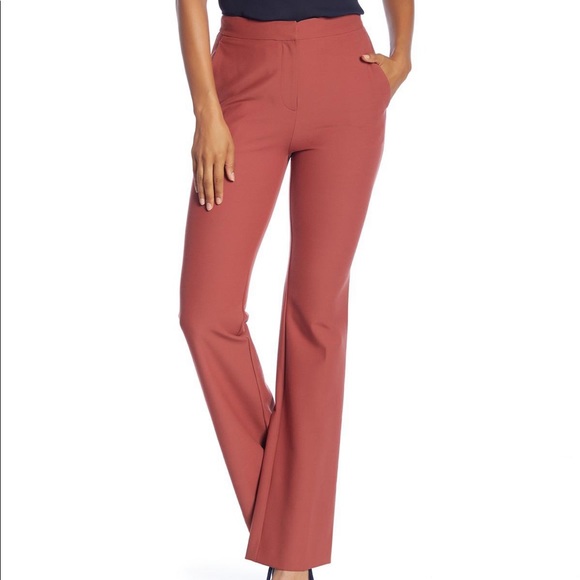 Rebecca Taylor Pants - Rebecca Taylor stretch suit pants in Lipstick